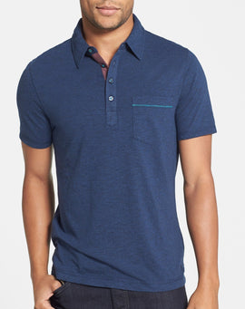 Bing' Trim Fit Cotton Jersey Polo