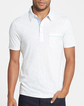 Bing' Trim Fit Cotton Jersey Polo