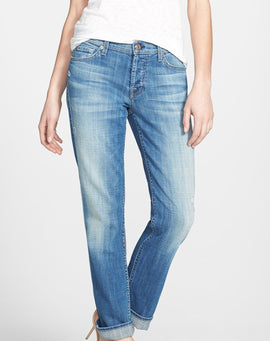 Josefina Boyfriend Jeans Bright Light Broken Twill