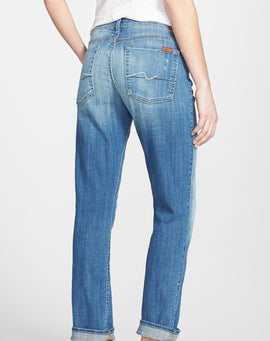 Josefina Boyfriend Jeans Bright Light Broken Twill