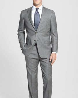 New York Classic Fit Wool Suit